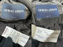 GIORGIO ARMANI/ジョルジオ アルマーニ　ラビットファー　ブルゾン　コート　フード　表記40[03-3262_画像5