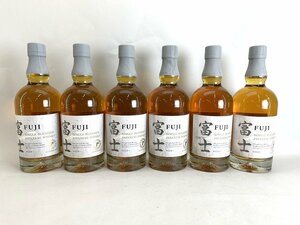 [東京都内のみ発送可]古酒 6本セット ウイスキー 富士 シングルブレンデッド 700ml[18951