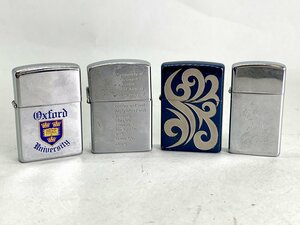 ZIPPO Oxford University オックスフォード大学 CRIBAL他 ジッポ ライター レノマ 着火未確認[03-3371