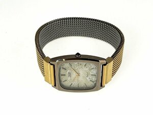  goods with special circumstances SEIKO Seiko 5931-5341 Dolce Dolce wristwatch quarts operation not working well watch stem coming out after market belt [03-3394