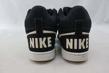 【送900円】　8027　NIKE　ナイキ　845731-010　レディース　COURT BOROUGH　コートバーロゥ　ミッドカットスニーカー　黒×白　23.5㎝_画像4