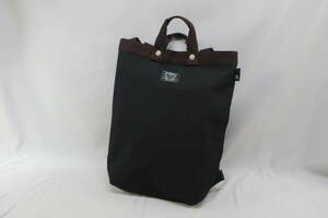 【送900円】　8258　ROOTOTE　ルートート　リュック　バックパック　デイパック　黒