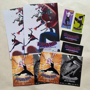 【SPIDER-MAN】スパイダーマン ステッカー アートカード ポストカード 非売品