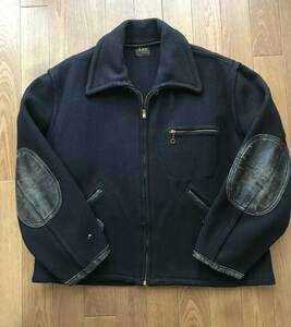 希少　40年代Leeウールワークジャケット　ヴィンテージジャケット　ウールジャケット　ワークジャケット　レア　美品
