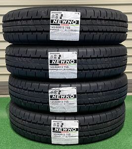 ★全国送料無料★ 2023年製 新品 BRIDGESTONE ブリヂストン NEWNO ニューノ 145/80R13 75S 4本セット