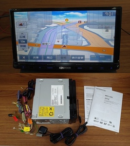 メモリーナビ KENWOOD MDV-L401 ワンセグ受信 DVD再生　取扱説明書付き