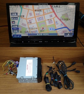 メモリーナビ carrozzeria AVIC-MRZ09 地デジ受信 DVD再生 Bluetooth 地図バージョン 2020年