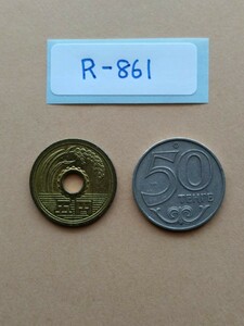 外国コイン　カザフスタン　(Rー８６１)　５０テンゲ硬貨　１９９７年　
