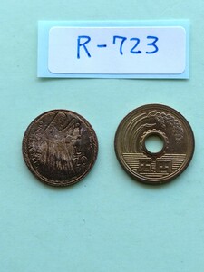 外国コイン　バチカン　(Rー７２３)　２０リラ硬貨　１９７５年　教皇パウロ６世　聖年