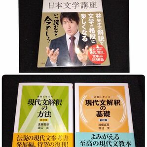 着眼と考え方 現代文解釈の基礎〔新訂版〕＆着眼と考え方 現代文解釈の方法〔新訂版〕＆ 林修 日本文学講座