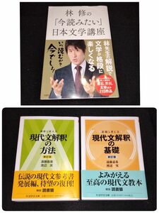 着眼と考え方 現代文解釈の基礎〔新訂版〕＆着眼と考え方 現代文解釈の方法〔新訂版〕＆ 林修 日本文学講座