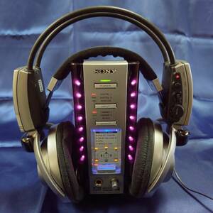 【ジャンク/動作確認済み】 SONY ソニー MDR-IF8000 DP-IF8000 デジタルサウンドプロセッサー ワイヤレスヘッドホン