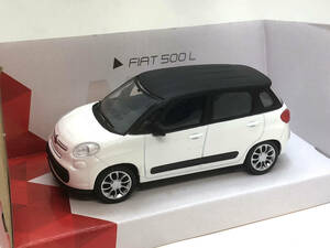 モンドモータース 1/43 フィアット 500L シティ 2012 (ホワイト)