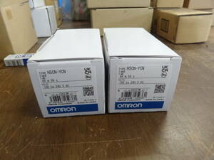 2個セット たぶん 未使用 OMRON オムロン クオーツ タイマー H5CN-YCN AC100-240