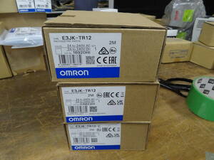 たぶん 未使用 3個 セット OMRON オムロン 光電 センサ E3JK-TR12