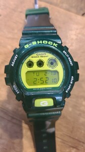 カシオ CASIO/ G-SHOCK Gショック/ 腕時計 DW-6900CC/クレイジーカラーズ/ グリーン/