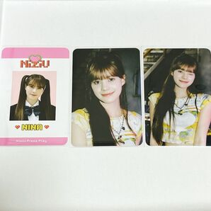 NiziU PressPlayグッズ トレカ ニナちゃん