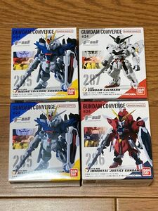 ガンダムコンバージ 24 ライジングフリーダムガンダム×2 イモータルジャスティスガンダム キャリバーン 4個セット