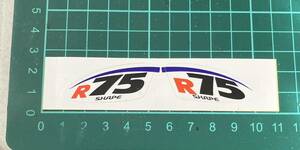 アライヘルメット シールドステッカー 非売品　R75 Arai RX7X ステッカー MotoGP JSB シール 純正品