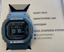 G-SHOCK G-SQUAD 5600 SERIES DW-H5600-2JR（ブルー）　CASIO カシオBluetooth搭載 スポーツライン　ソーラ　箱有り_画像1