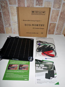 ECO-WORTHY 5W solar battery charger 