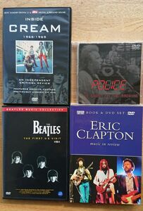 ポリス、ビートルズ、クラプトン、クリーム DVD