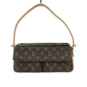 ルイ・ヴィトン LOUIS VUITTON ヴィバシテMM M51164 ブラウン モノグラム ショルダーバッグ レディース 中古