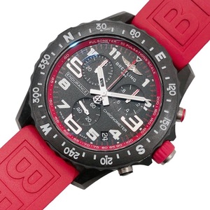 ブライトリング BREITLING エンデュランス プロ X82310D91B1S1 ブラック×赤 ブライトライト×ラバー 腕時計 メンズ 中古