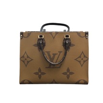 ルイ・ヴィトン LOUIS VUITTON オンザゴーMM M45321 モノグラム モノグラム ジャイアント リバース トートバッグ レディース 中古_画像2