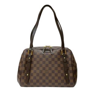 ルイ・ヴィトン LOUIS VUITTON リヴィントンPM N41157 エベヌ ダミエ・キャンバス ショルダーバッグ レディース 中古