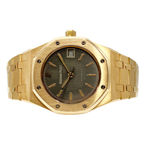 オーデマ・ピゲ AUDEMARS PIGUET ロイヤルオーク 14790OR/O/0789OR03 ブラック K18PG 腕時計 メンズ 中古_画像2