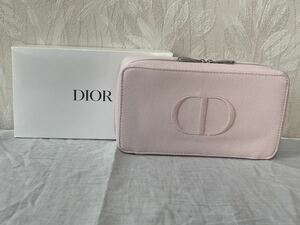 Christian Dior クリスチャンディオール ポーチ ピンク② 小物入れ ノベルティ ミニポーチ 化粧ポーチ 箱付