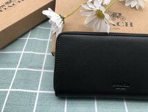 コーチ COACH 財布 長財布 プレゼント レザー メンズ レディース 贈り物 ウォレット 新品 未使用 ブランド ギフト C149_画像7