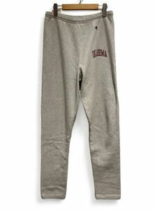 90s USA製 Champion チャンピオン reverse weave リバースウィーブ sweat pants スウェットパンツ OKLAHOMA Mサイズ グレー