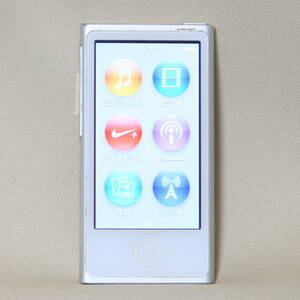 【バッテリー良好】Apple iPod nano 16GB 第7世代 2015年モデル シルバー MKN22J / アイポッド ナノ