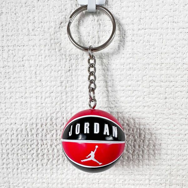 【値下げ不可】Jordanジョーダン　キーホルダー ミニバスケットボールNBA