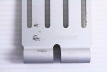 ●KNICKS ニックス ALU-15L-S アルミ削り出しベルトループ 25周年記念 限定品 ロングタイプ マットシルバー 腰袋 工具ホルダー【10909566】_画像9