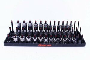 ●Snap-on スナップオン YSFSM YFSMS YFSM1 ソケットセット 8～19mm 計36個セット まとめ売り 工具 ソケットホルダー付き【10908811】