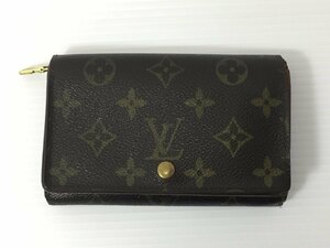 ●Louis Vuitton ルイヴィトン M61730 モノグラム ポルトモネ ビエトレゾール 二つ折り財布【20404273】