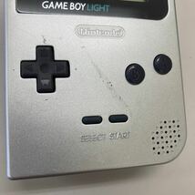 任天堂　ゲームボーイライト シルバー　NINTENDO GAME BOY LIGHT SILVER _画像2