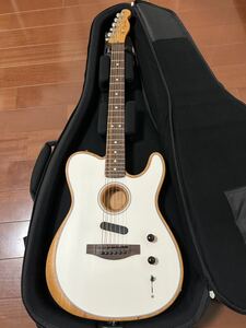 美品！フェンダー Fender Acoustasonic Player Telecaster AWT