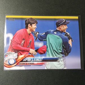 大谷翔平&イチロー 2018 Topps Update Series US153 ルーキー