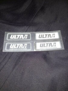 ULTRA　永井電子　ウルトラ　切り文字 ステッカー　当時物　