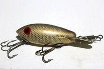 ■s3548 BOMBER BAIT ボーマー ボーマーベイト ウッド オールド ボックス入り 希少 300シリーズ ゴールドスケール■_画像3