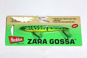 ■s3568 HEDDON ZARA GOSSA ヘドン ザラゴッサ 希少 デッドストック 130mm gra■未使用