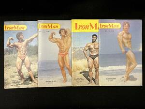 【302雑誌】アイアンマン　Iron Man 1979年　ボディビルダー　4冊