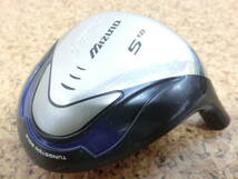 ヘッドのみ 接着タイプ♪MIZUNO ミズノ JPX TUNGSTEN SOLE フェアウェイウッド 5W 165㏄ ロフト角 18° 重量 217g 中古品♪R0363_画像4