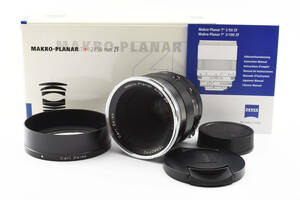 【コレクター収集　未使用品】　Carl　Zeiss マクロプラナー MAKRO-PLANAR T* 50mm F2 ZF ニコン用 レンズ カメラ 同梱可能 1円　#8628