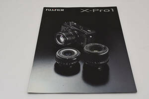 送料360円　【コレクター収集 良品】 FUJIFILM フジフィルム X-Pro1　商品カタログ パンフレット カメラ　同梱可能 ＃8779