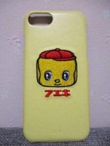 ◆ 　iPhone　SE／8/7用　ケース　◆フエキくん　黄色